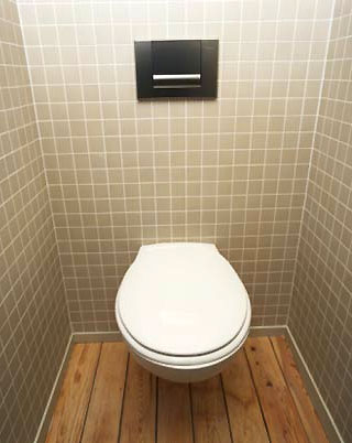 toilet1 Để phòng toilet có phong thủy tốt.